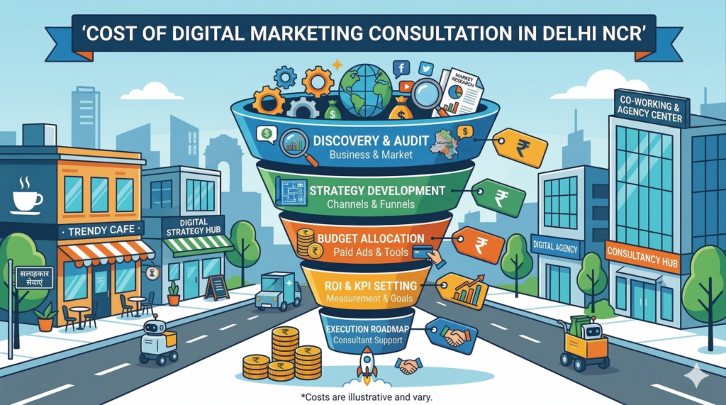 Digital Marketing Consultation in Delhi NCR | Expert Strategy & Cost